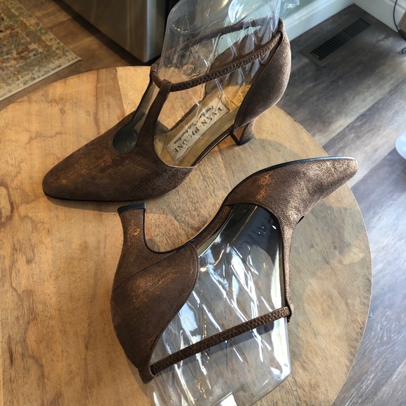 Evan-Picone Feather Constructed Women’s Dress Pumps Pointed Toe Strappy Sz. 7. - Picture 5 of 11